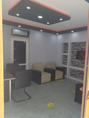 Sala de estar en el lobby