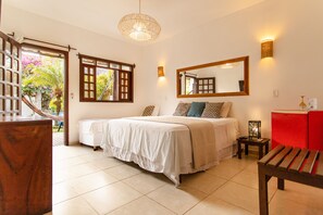 Quadruple Room, Garden Area | Minibar, in-room safe, blackout drapes, iron/ironing board - Pousada Maxitalia (Jijoca de Jericoacoara)