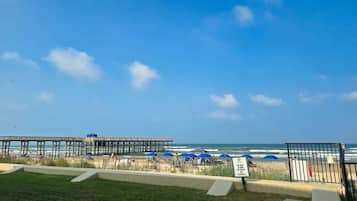 On the beach