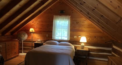 Authentic 1882 Hand Hewn Log Home