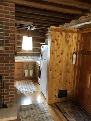 Interior - Authentic 1882 Hand Hewn Log Home (Sturgeon Bay)