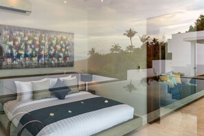 Vila luxo, 3 quartos | 3 quartos, Wi-Fi de cortesia, roupa de cama