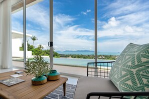 Deluxe villa, 3 slaapkamers | Uitzicht vanuit de kamer