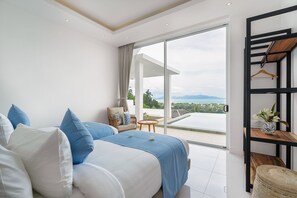Deluxe villa, 3 slaapkamers | 3 slaapkamers, gratis wifi, beddengoed
