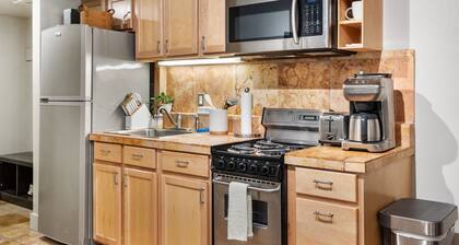 Ski-in/out studio condo with small kitchen - walk to the lifts