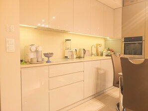 Fridge, microwave, oven, dishwasher - Modern lux flat( studio) by Wawel Castle  (Krakow)
