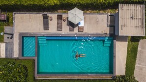 Outdoor pool - Wanpratheep Village Kohphangan (Ko Pha-ngan)