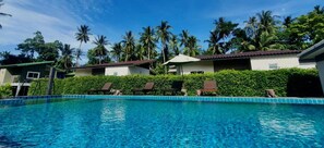 Alberca al aire libre 