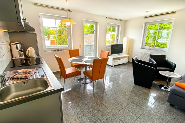 Ferienwohnung Greta mit Balkon
