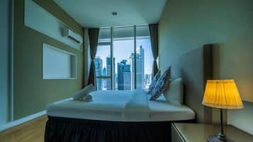 Two Bedrooms Apartment | Individually furnished, soundproofing, iron/ironing board, free WiFi