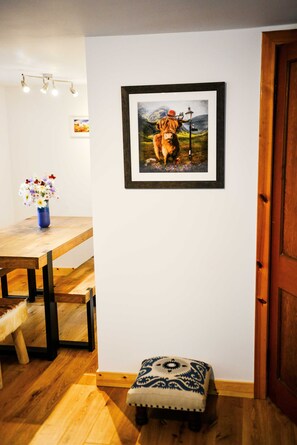 Interior - A home in the Scottish Highlands. (Dulnain Bridge)