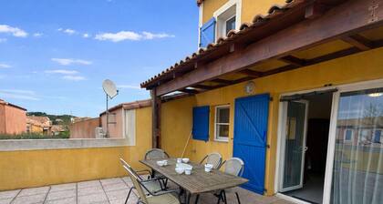 Maison Ă Narbonne Plage, 3 piĂšces, 5 couchages, Ă 300m de la plage avec terrasse et barbecue