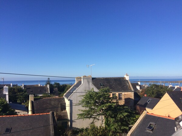 Uitzicht vanuit accommodatie