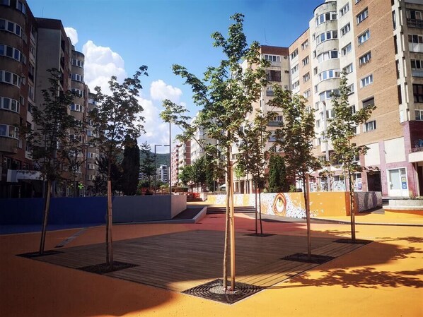 Overnattingsstedets uteområder