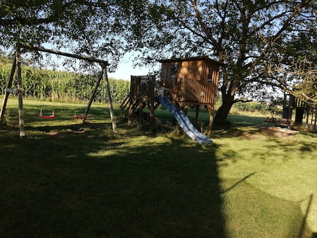 Children’s area. New holiday apartment in Hohenlohe near Rothenburg odT, for 1-4 people