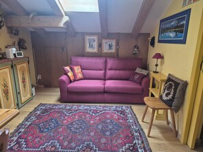 Smart TV, books - Panoramic apartment in the heart of the Dolomites (Corvara in Badia)
