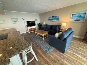 Smart TV, video games, DVD player, ping pong