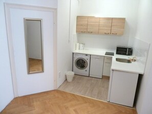 Fridge, stovetop, dishwasher