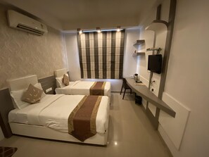 Premium Double or Twin Room, 1 Bedroom | Desk, free WiFi - Starlit Select Nirvana (Varanasi)