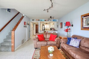 TV, fireplace, DVD player