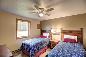 2 Schlafzimmer, kostenloses WLAN, Bettwäsche