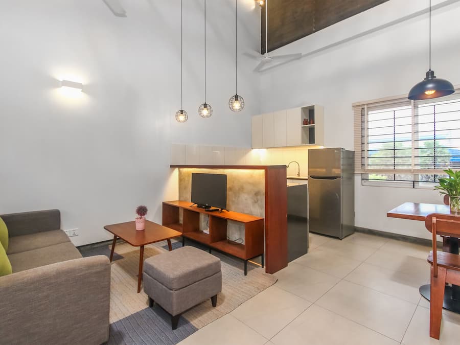 Apartamento, 1 habitación | Televisión