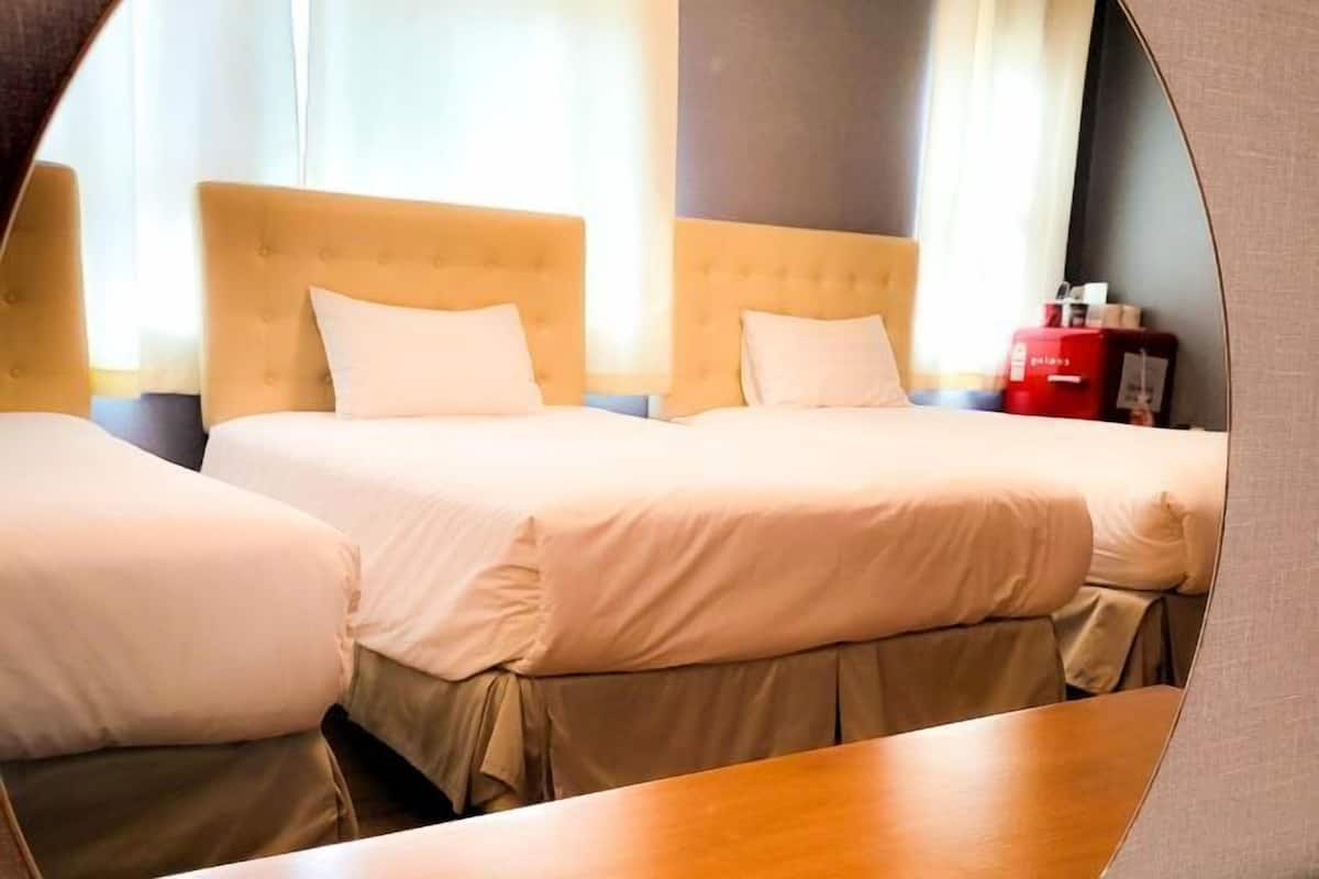Premium-sengetøj, individuelt design, mørklægningsgardiner, gratis Wi-Fi