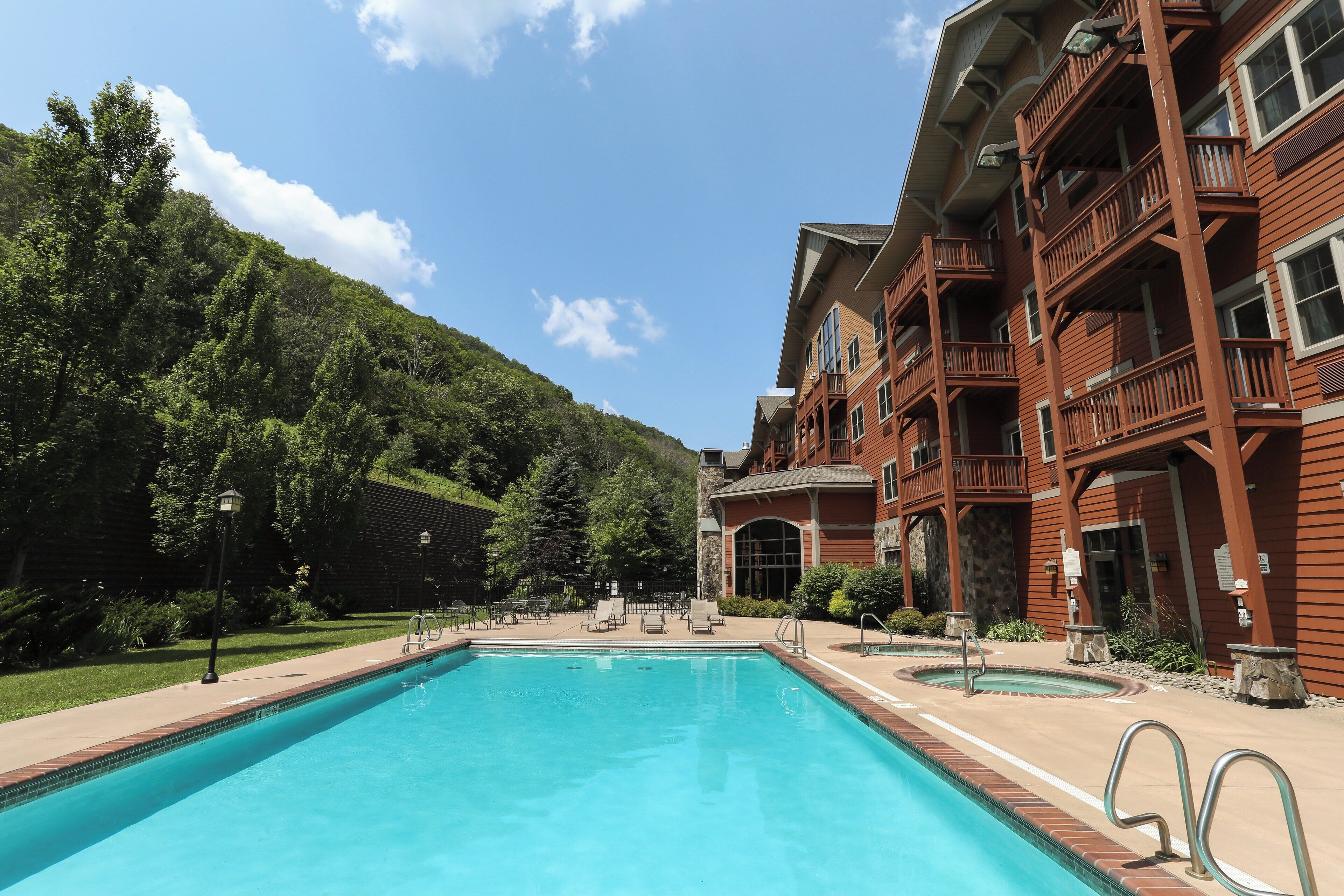 Alberca al aire libre 