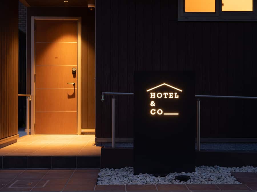 Front of property - evening/night