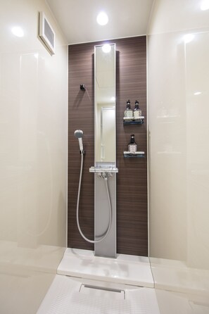 Basic B Non-Smoking | Bathroom shower - Grand Base Okayama Ekimae (Okayama)