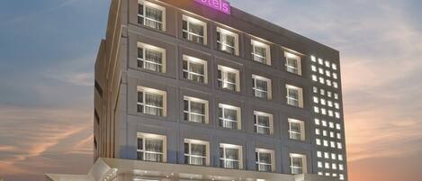 Fachada de la propiedad