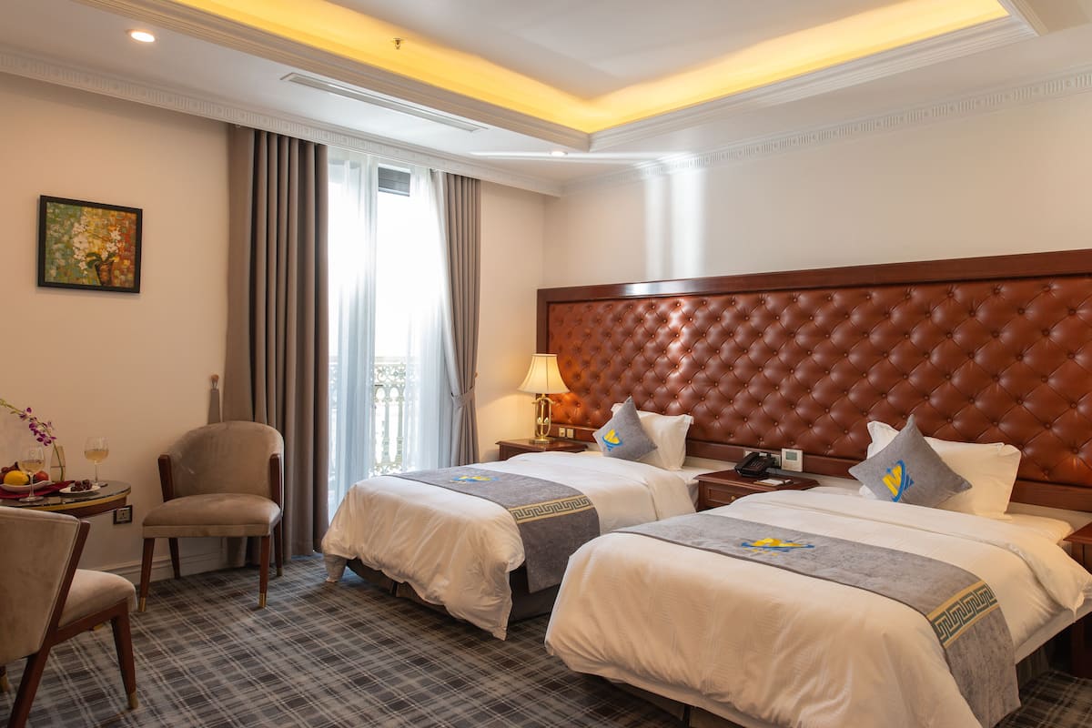 Phòng 2 giường đơn Superior | Minibar, két bảo mật tại phòng, bàn 