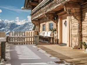 Terrace/patio - Hanserhof - Bauernhaus (Gerlosberg)