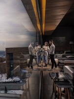 Sala de estar en el lobby