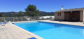 Outdoor pool - Beautiful house in a privileged setting 6/8 pers with swimming pool, near St Tropez (Cogolin)