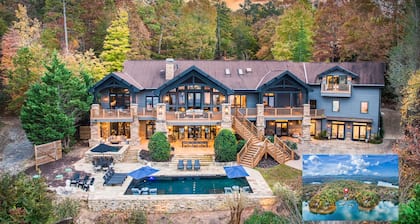 Lake Front Luxury Pool Hot tub Movie Theater Gym