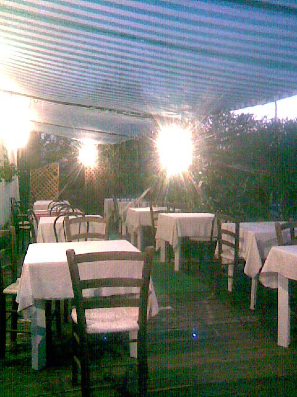 Restaurante al aire libre