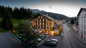 Front of property – evening/night