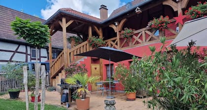 Gîte Irrkrut Avec Terrasse et Jardin Clôturé