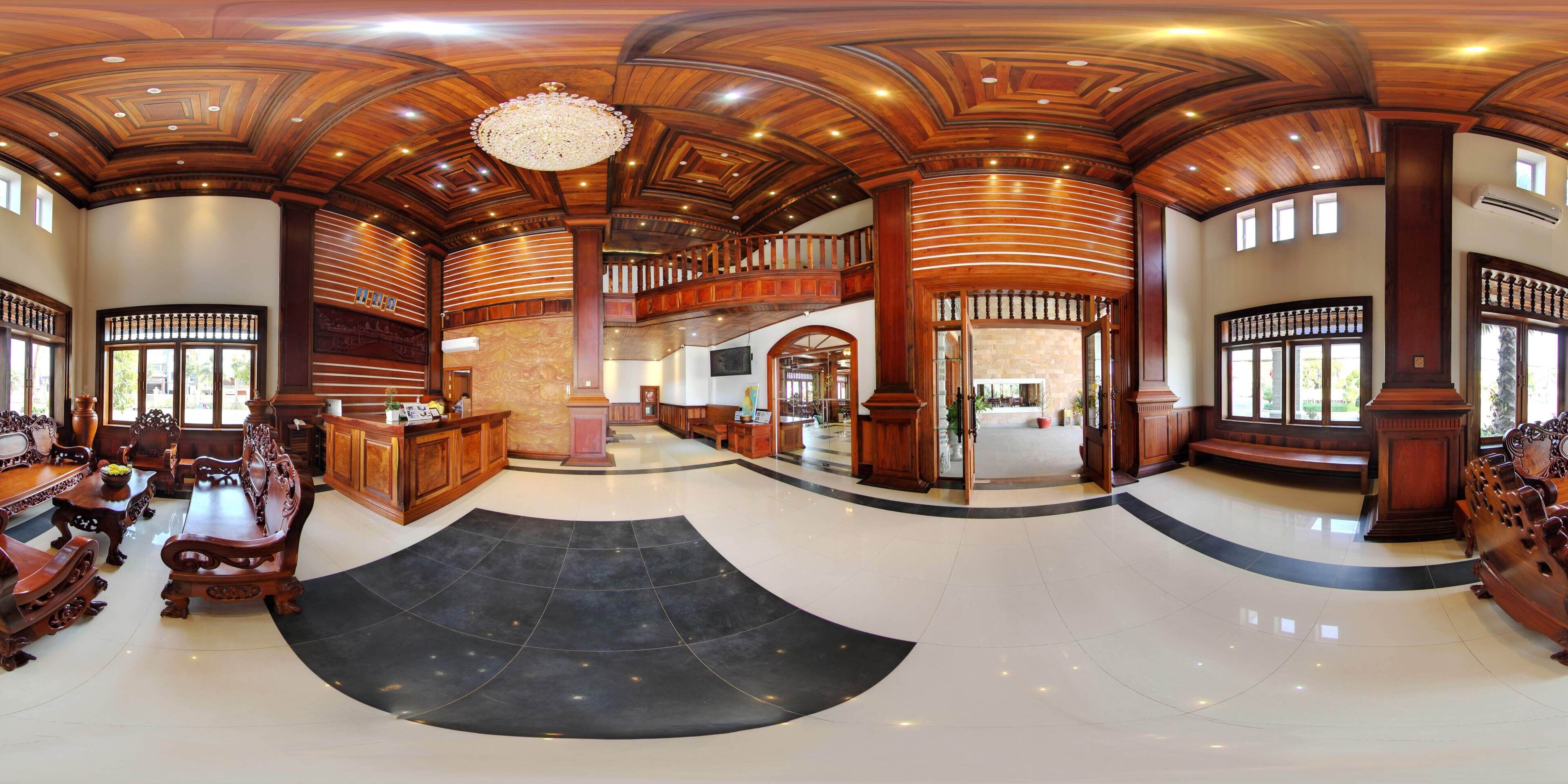 Khu tiếp khách ở sảnh