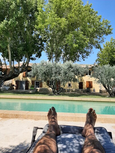 Charming apartment in restored dovecote in 18th century farmhouse with character