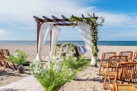 Área de bodas al aire libre