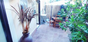 Outdoor dining - Apartment with 2 bedrooms and ensuite bathroom (Palermo)