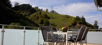 Apartment with a large roof terrace in Münstertal in the Black Forest