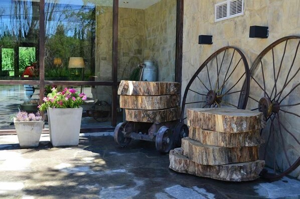 Enceinte de l’hébergement