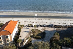 Guests enjoy ocean views from this coastal hotel's beachfront location.
