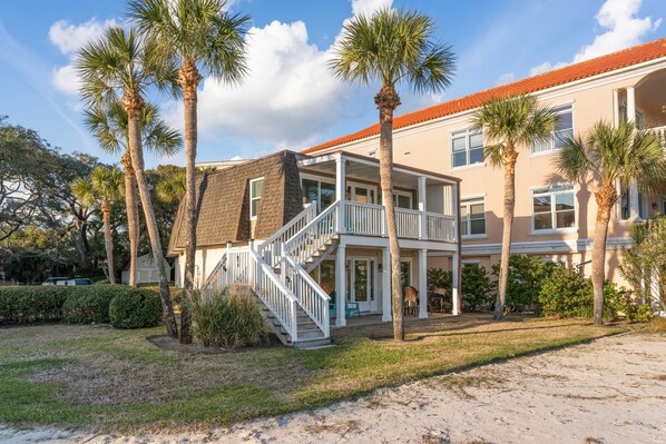 Exterior - Oceanfront, 2 BR 2 BA, Walk to Village, Private Beach (Saint Simons Island)