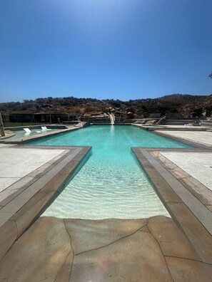 Außenpool, beheizter Pool