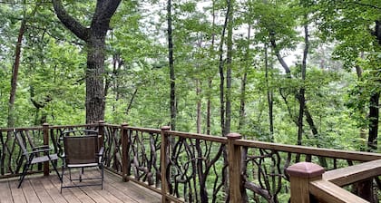 Pet-Friendly Sunrise Eco Container Cabin in the North Georgia Mountains
