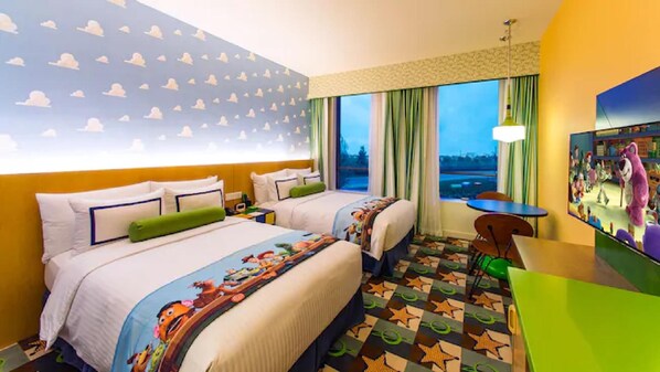 Unclassified image, 1 of 23, button - Toy Story Hotel (Shanghai)